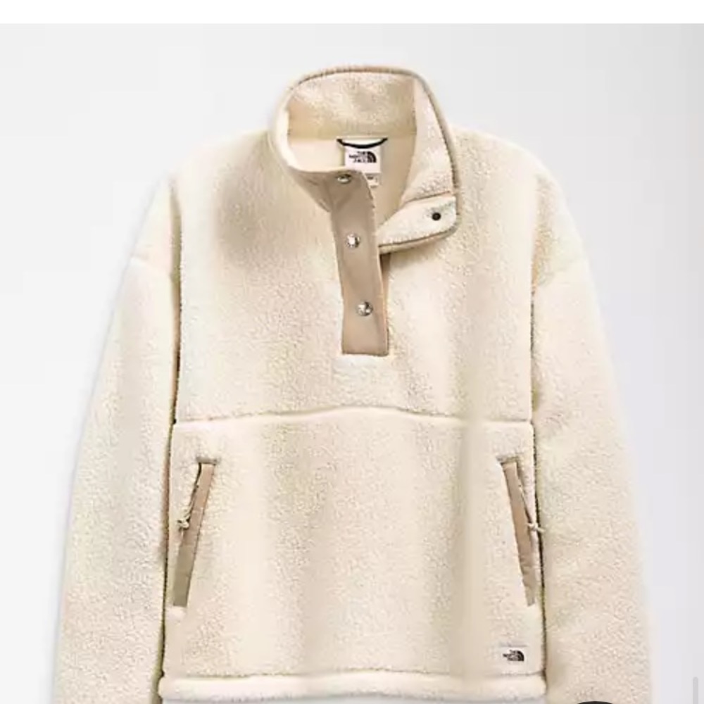 North face Sherpa fleece jacket